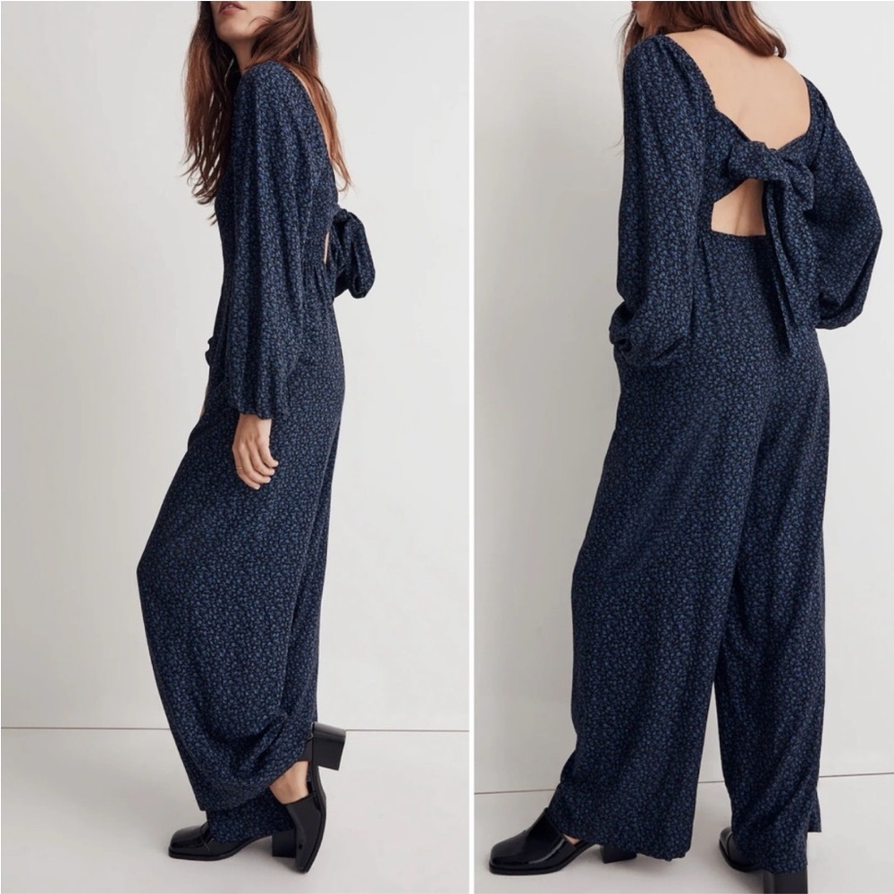 Madewell Lucie Tie-Back Jumpsuit